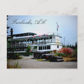 Fairbanks Alaska Postcard Postkarte