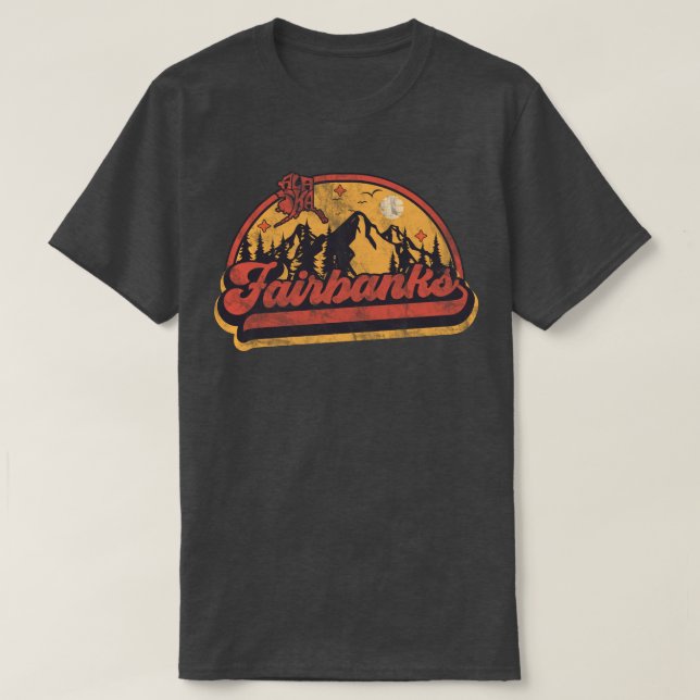 Fairbanks, Alaska T-Shirt (Design vorne)