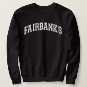 FAIRBANKS University Style Sweater America Uni Sweatshirt
