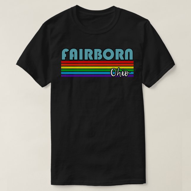 Fairborn Ohio Pride Fairborn LGBT-Geschenk LGBTQ-U T-Shirt (Design vorne)
