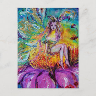 FAIRE IN DER NACHT Detail Postkarte