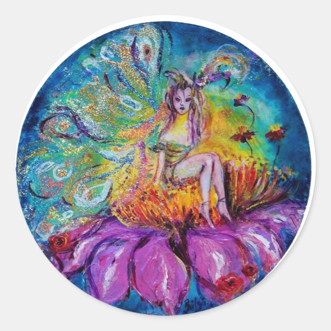 FAIRE IN DER NACHT RUNDER AUFKLEBER (Vorderseite)