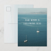Faire Winde und folgende Meere Nautilische Segelre