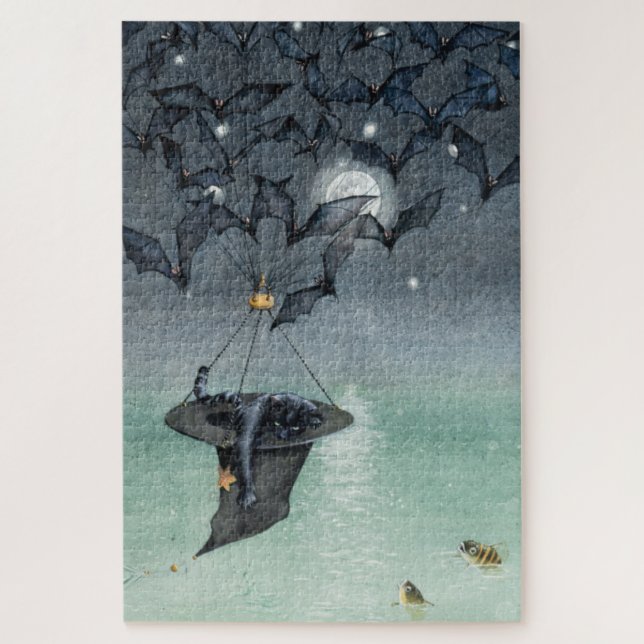 Fairer Wind und das anschließende Seepuzzle Puzzle (Vertikal)