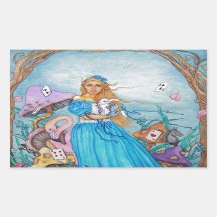 Fairfarren Rechteckiger Aufkleber