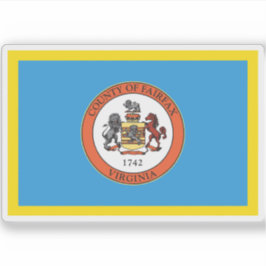 Fairfax-Landkreis, Virginia Aufkleber