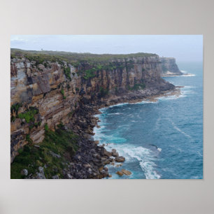 Fairfax Lookout in North Head Many Poster