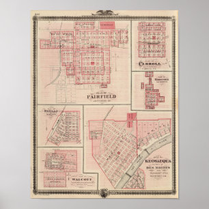 Fairfield, Carroll, Birmingham, Dunlap Poster