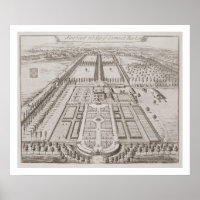 Fairford House, der Sitz von Samuel Barker, von 'T