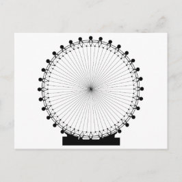 Fairground Big Wheel Postkarte