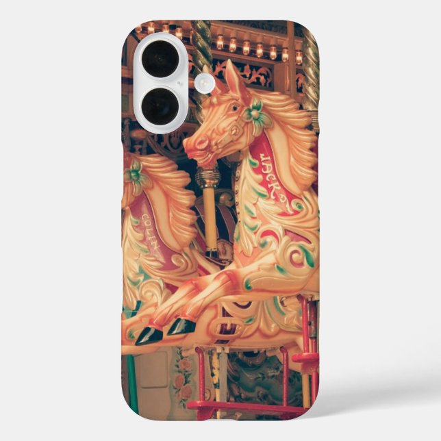 Fairground Carousel Horse Case-Mate iPhone Hülle (Rückseite)