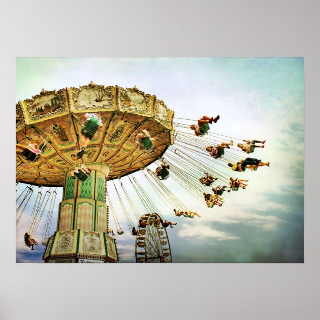 Fairground Swing Poster (Vorne)