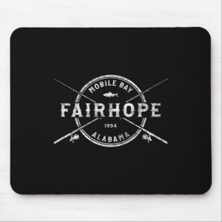 Fairhope Al Antike Gekreuzte Angelruten Mousepad