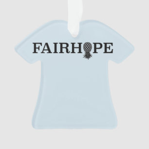 Fairhope Alabama Pineaple - Weihnachtsschmuck Ornament