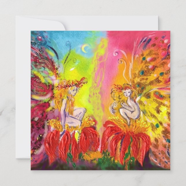 FAIRIEN DAWN, Zaubergoldene Glitzern Ankündigung (Vorderseite)