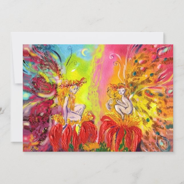 FAIRIEN DAWN, Zaubergoldene Glitzern Ankündigung (Vorderseite)