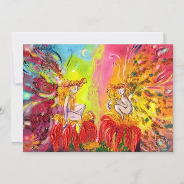 FAIRIEN DAWN, Zaubergoldene Glitzern Ankündigung (Vorderseite)