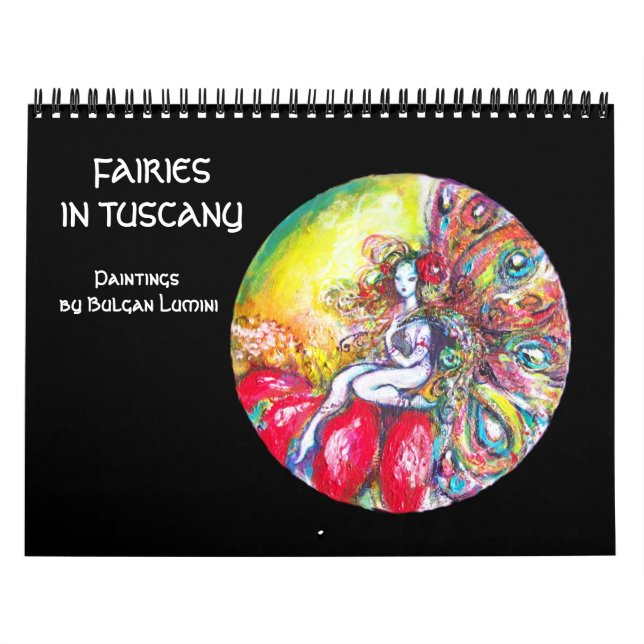 FAIRIEN IN DER TUSKANIE 2017 Fantasy Fine Art Kalender (Titelbild)