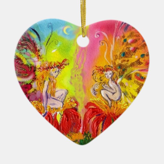 FAIRIEN VON DAWN KERAMIKORNAMENT (Vorne)