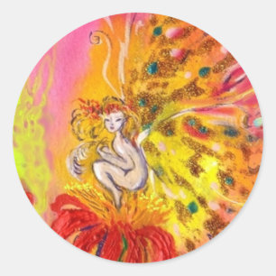 FAIRIEN VON DAWN RUNDER AUFKLEBER