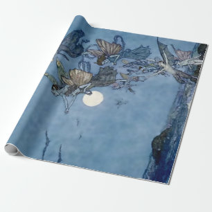 "Fairies and Elves" von Edmund Dulac von "The Temp Geschenkpapier