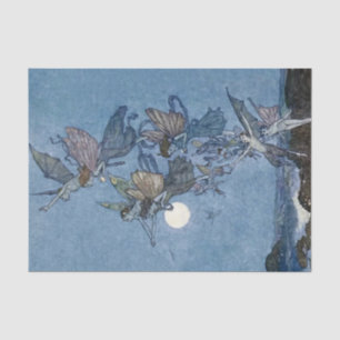 "Fairies and Elves" von Edmund Dulac von "The Temp Seidenpapier