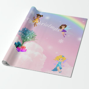 Fairies Christmas Geschenkpapier