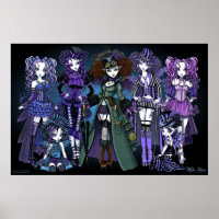 Fairies Couture Myka Jelina Fantasy Art Poster