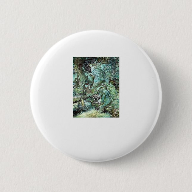 Fairies Fairycore Fashion Aesthetic Goblincore Cot Button (Vorderseite)
