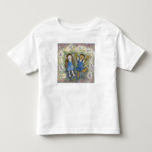 Fairies Fun Children Fantasy Art Custom T - Shirt