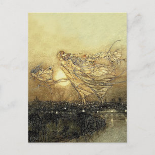 "Fairies in Kensington Gardens" von Arthur Rackham Postkarte