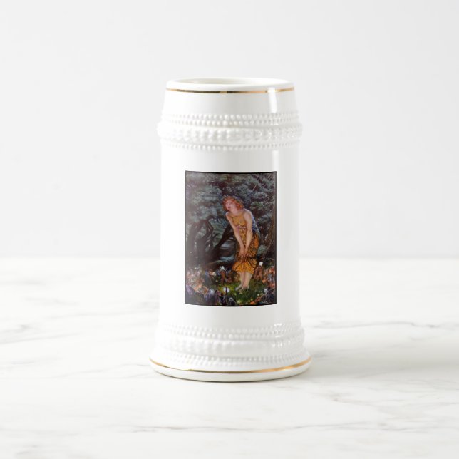 Fairies on a Midsommer Night in Girls Dream Bierglas (Mittel)