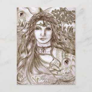 Fairies sind echt postkarte