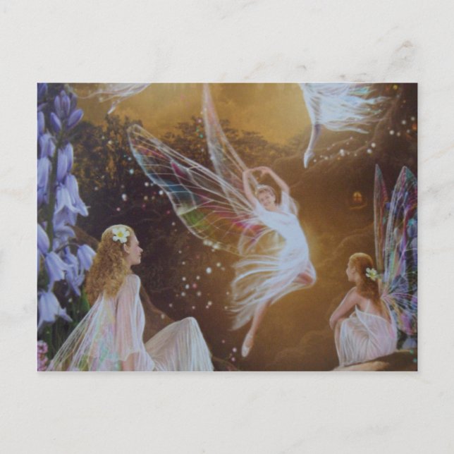 Fairies Teil1 Postkarte (Vorderseite)
