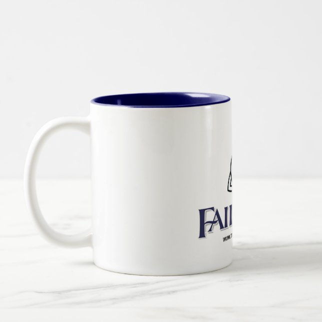 Fairmist Tasse - Regentropfengraphik (Links)