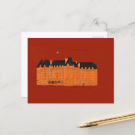 Fairmont Empress Hotel Victoria BC Canada Postcard Postkarte