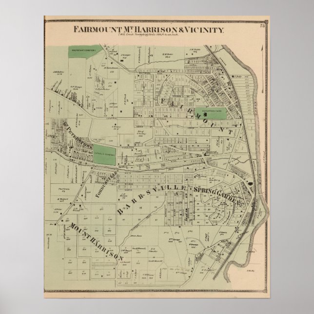 Fairmount, Harrison, Ohio Poster (Vorne)