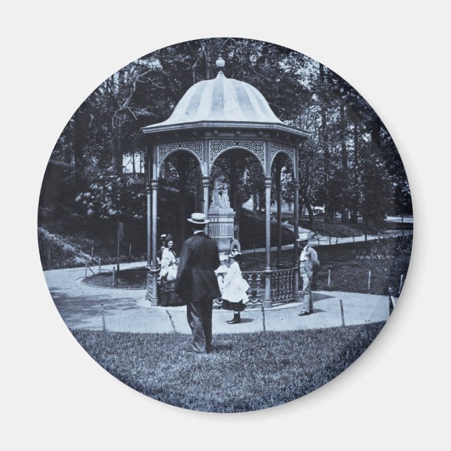 Fairmount Park Vintag Philly ca. 1900-1910 Magnet (Vorne)