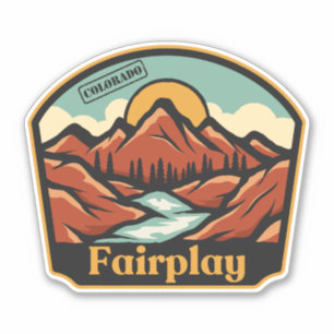 Fairplay, Colorado Aufkleber