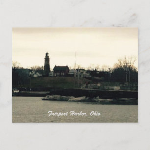 Fairport Harbour, Ohio Foto Postkarte