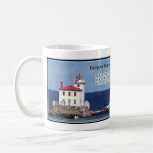 Fairport Harbour West Breakwater Light Tasse