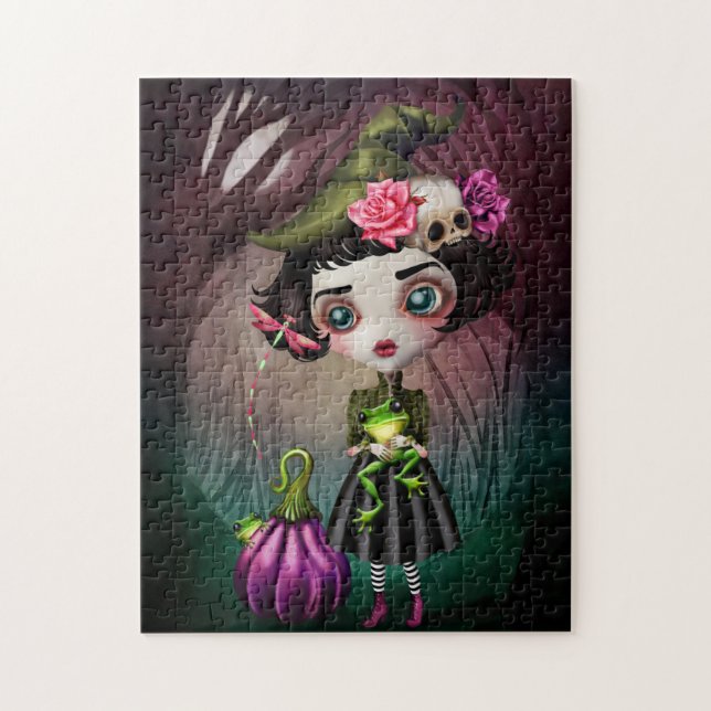 Fairuza die kleine Hexe Puzzle (Vertikal)