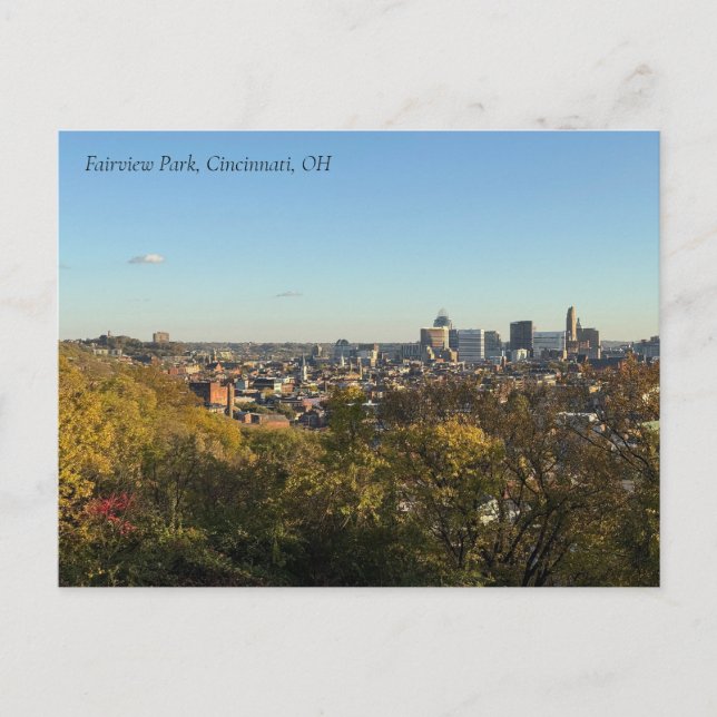 Fairview Park Cincinnati Postcard Postkarte (Vorderseite)
