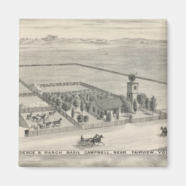 Fairview res, Ranches Magnet (Vorne)