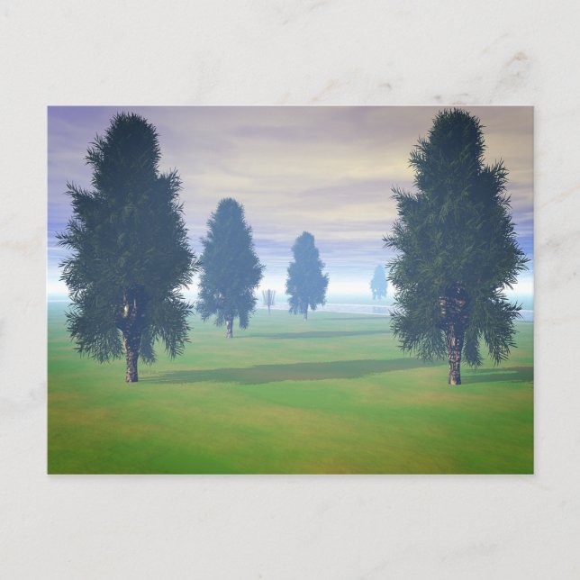 Fairway bis sieben postkarte (Vorderseite)