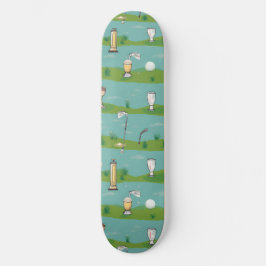 Fairway Finesse: Golf Essentials Musterspiel Skateboard