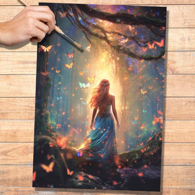 Fairy 2 Decoupage Paper Seidenpapier (Von Creator hochgeladen)