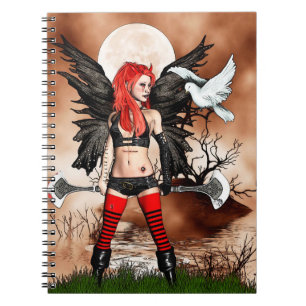 Fairy and Doves Notizblock