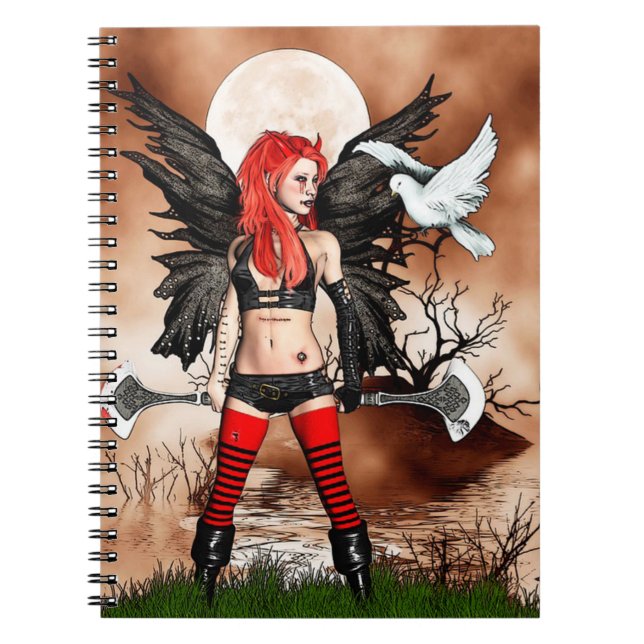 Fairy and Doves Notizblock (Vorderseite)