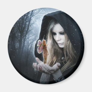 Fairy and Girl Magnet